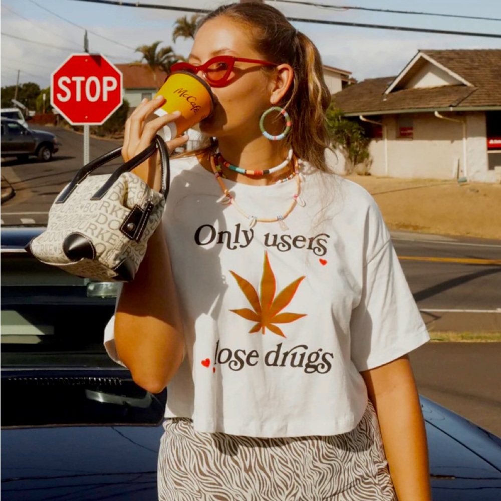 Sugarhigh Lovestoned Crop Tee